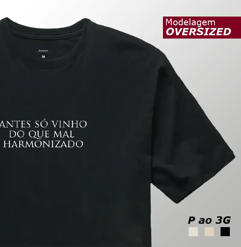 Antes só vinho do que mal harmonizado
