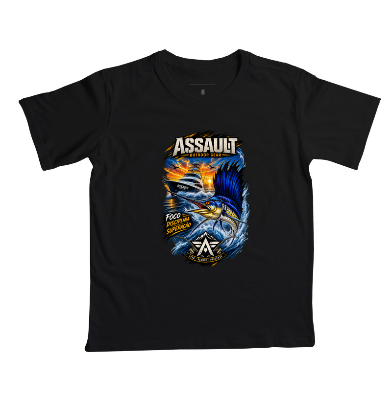 Pesca Esportiva - Camiseta Infantil