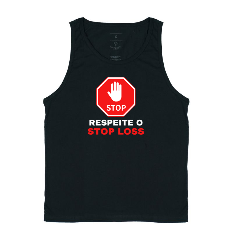 Camiseta Trader Respeite o Stop Loss
