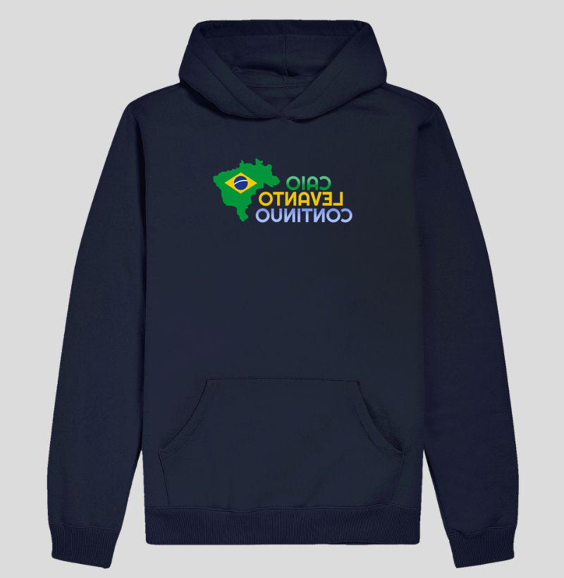 Caio Levanto Continuo - Moletom Hoodie