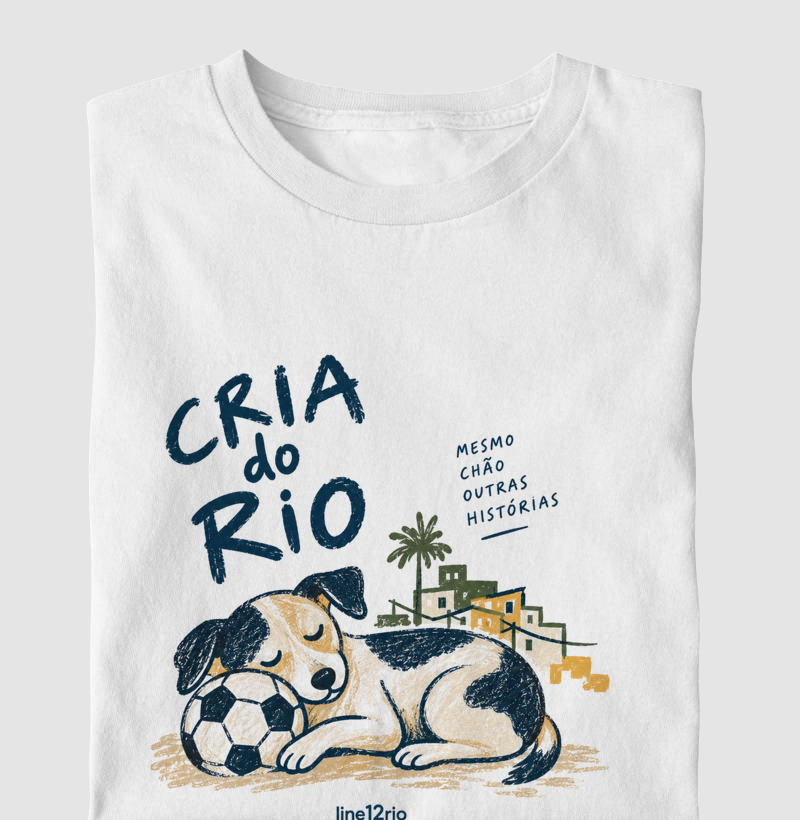 CRIA DO RIO - MESMO CHÃO, OUTRAS HISTÓRIAS - Camiseta Infantil