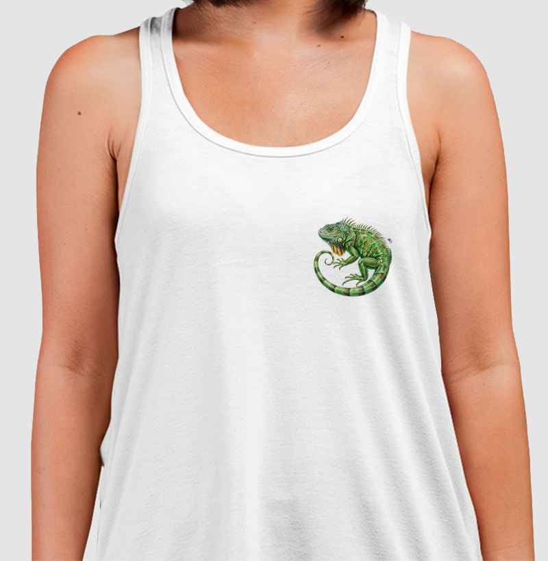 Répteis - Mini - Iguana Verde - Regata - Regata