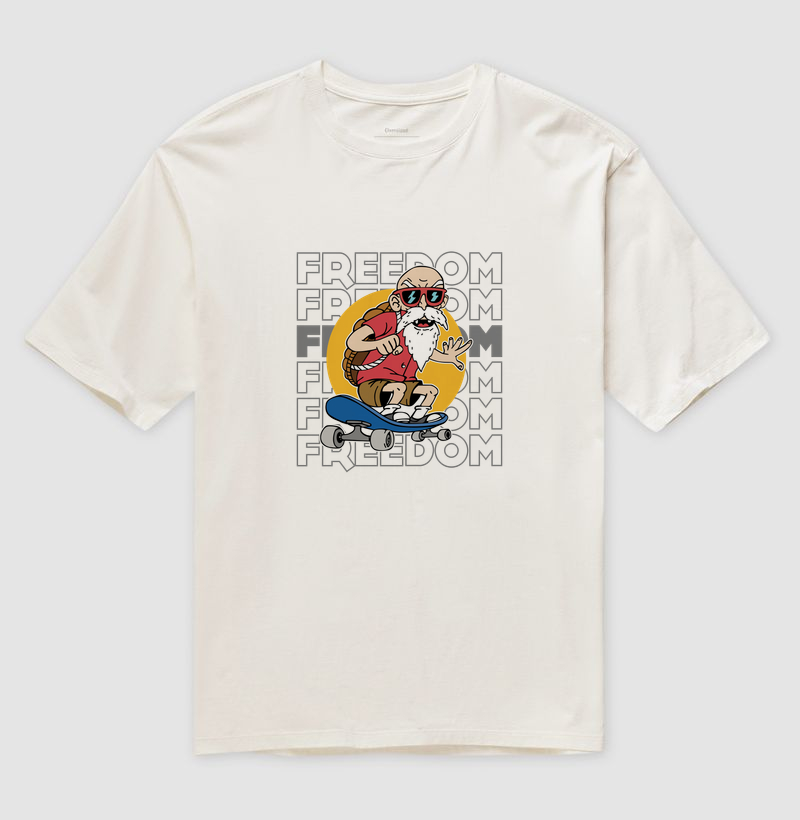 Camiseta Oversized Ryuzen — Freedom Ride
