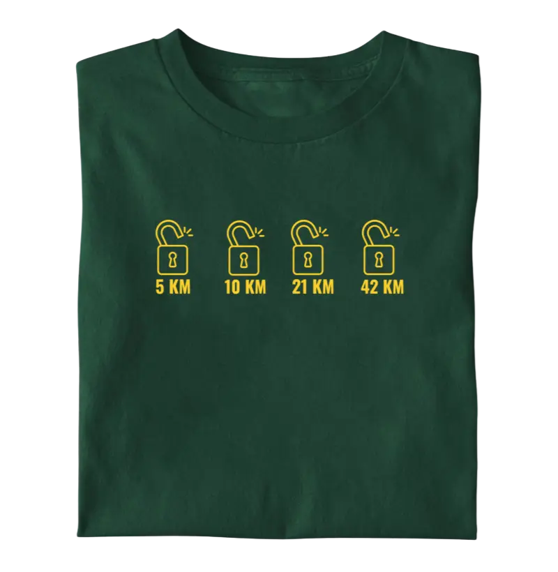 Cadeados 42km amarelo