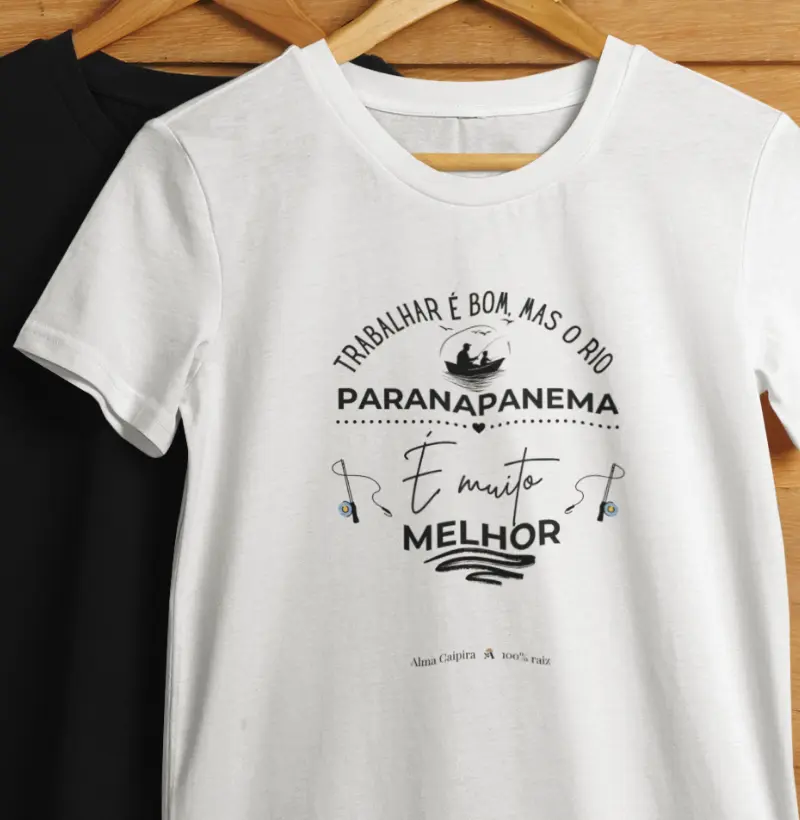 Trabalhar é bom, mas o Rio Paranapanema é muito melhor
