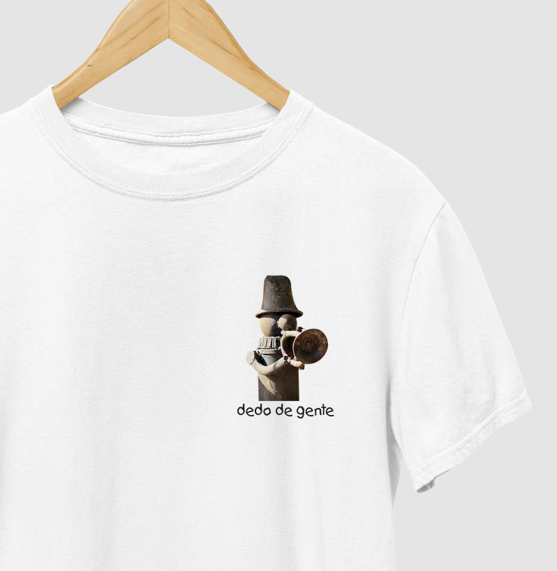 Dedo de Gente Trompetista Camiseta Algodão