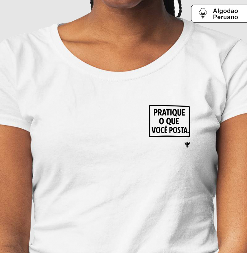 Pratique o que você posta