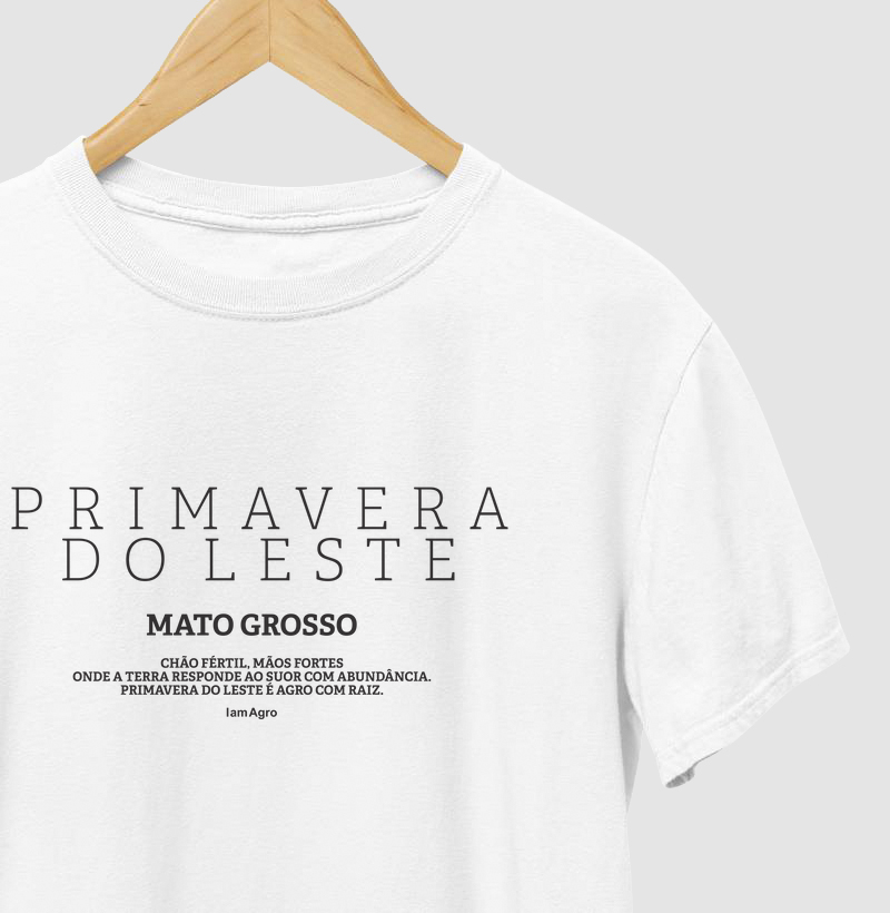 Camiseta Primavera do Leste agro