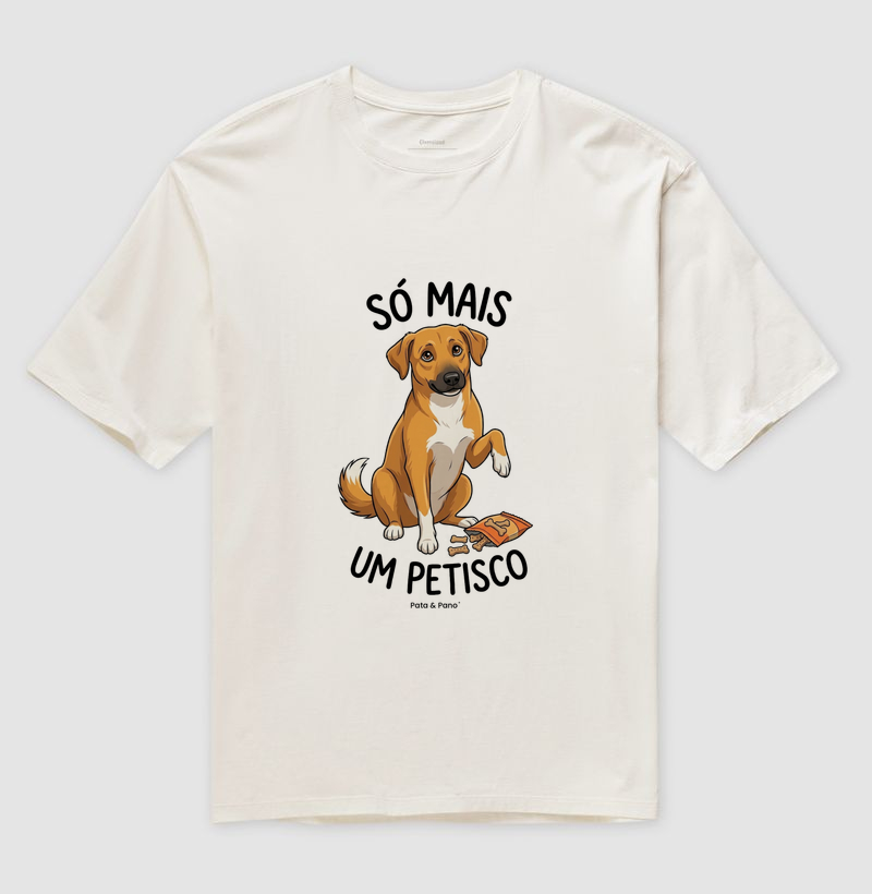 CAMISETA OVERSIZED VIRA-LATA PETISCO