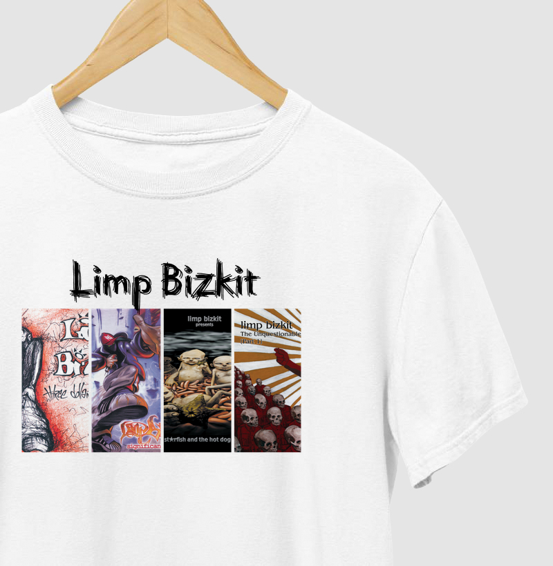 Camiseta Limp Bizkit - Álbuns