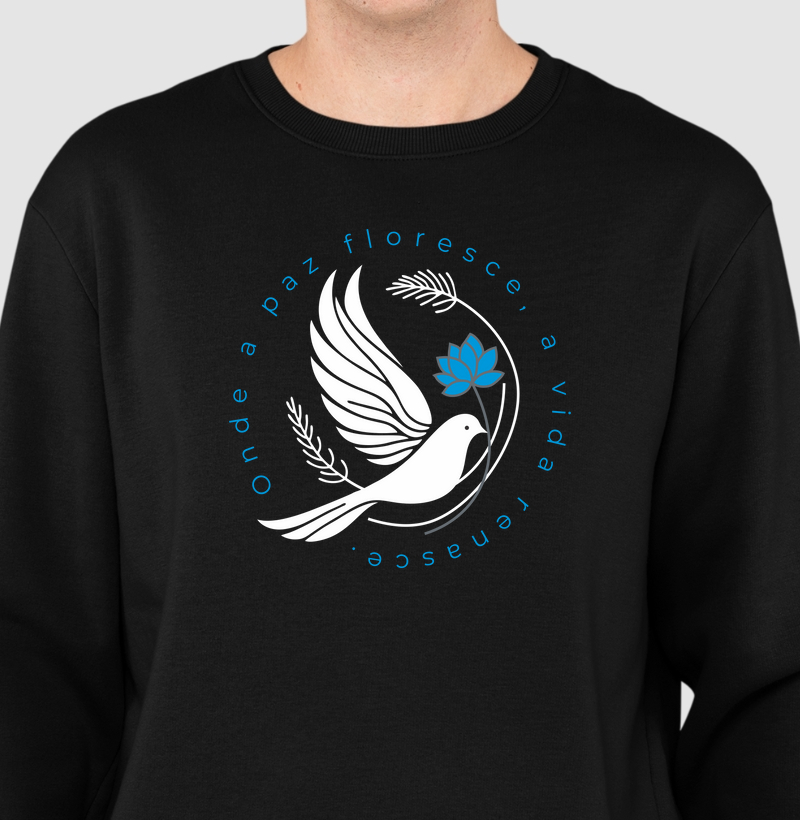 Onde a paz floresce, a vida renasce. (v2)