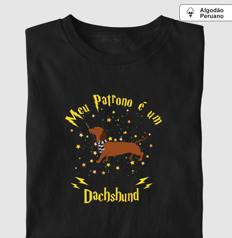 Meu patrono é um Dachshund Corvinal