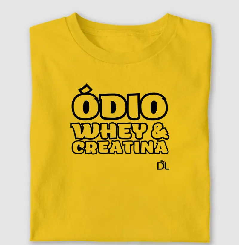 Ódio Whey e Creatina