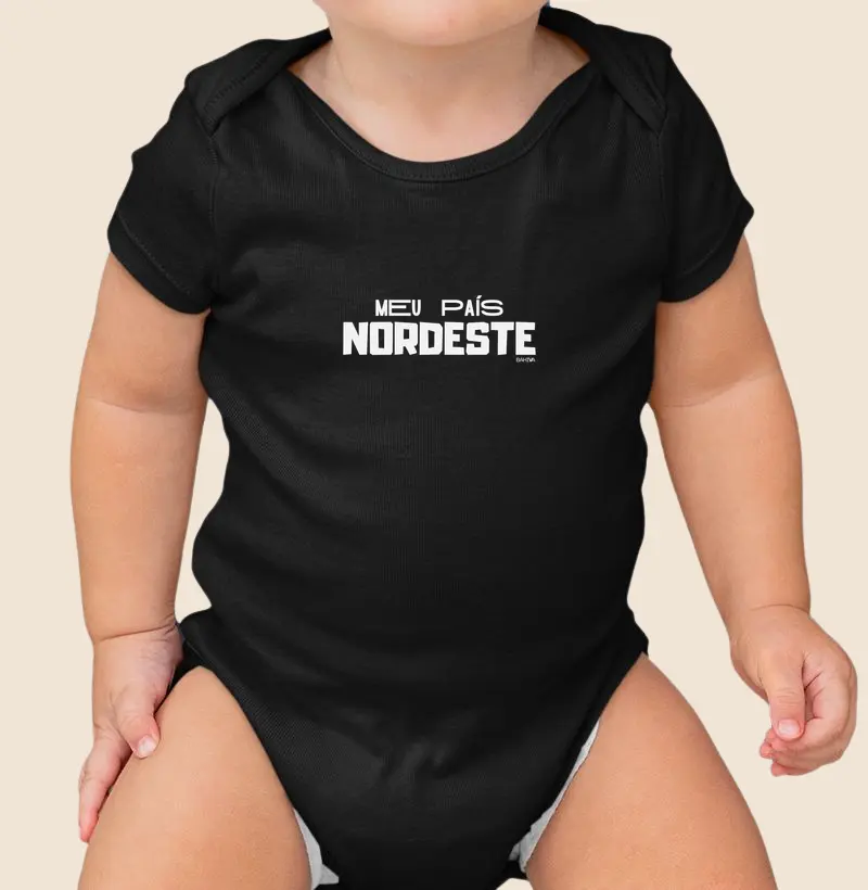 Meu país Nordeste - Body Infantil