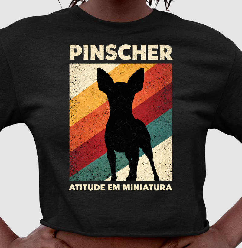 Pinscher - atitude em miniatura