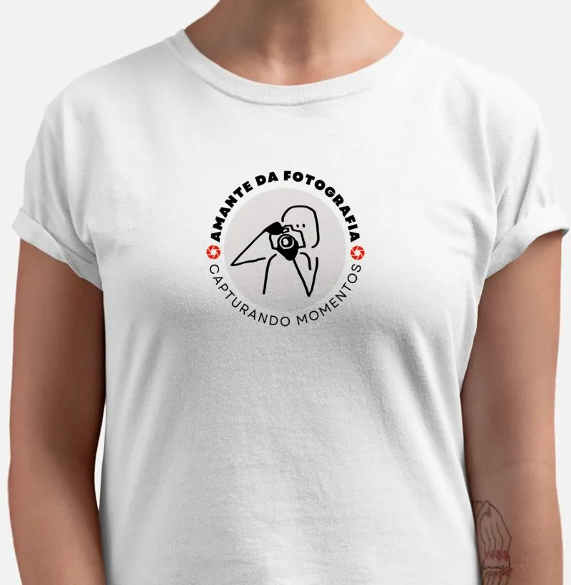 Camiseta amante da fotografia
