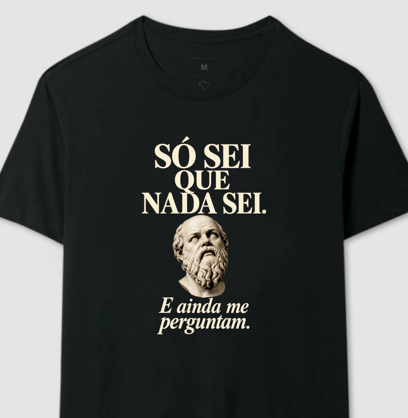 Sócrates — E Ainda Me Perguntam - Camiseta