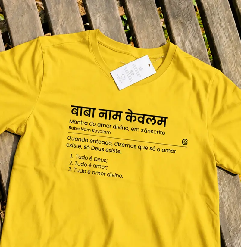Camiseta - Baba Nam Kevalam