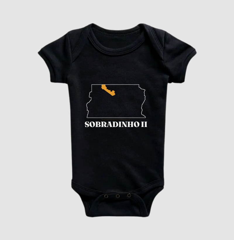 Sobradinho II | Traço DF - Body Infantil