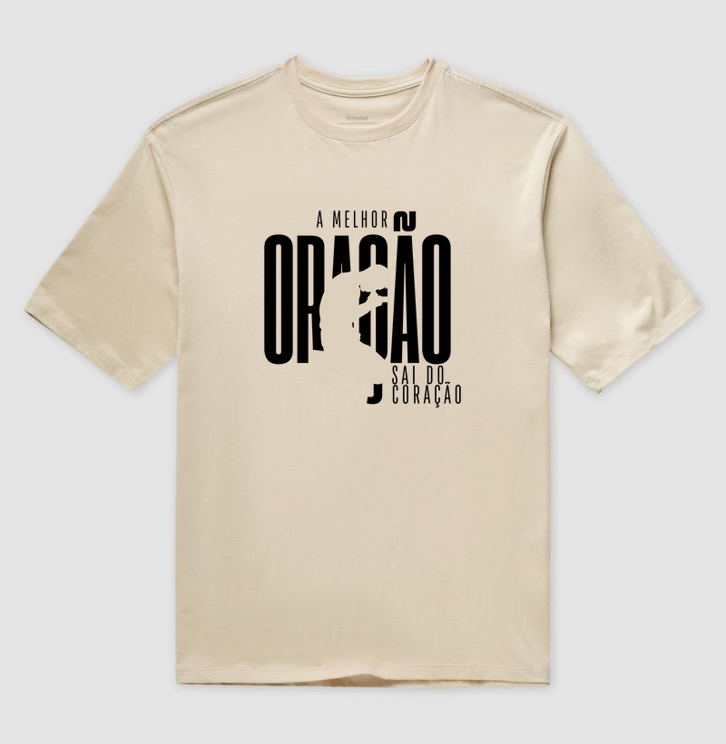 A melhor oração sai do coração (oversized)