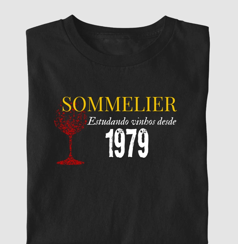 Sommelier Estudando vinhos desde 1979