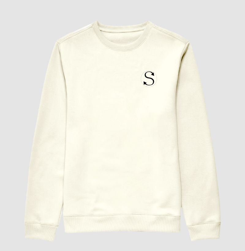 Suéter Moletom - Basic - S Preto