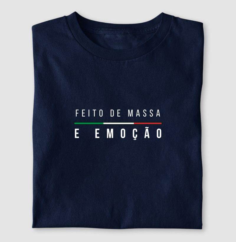 Feito de massa e emoção