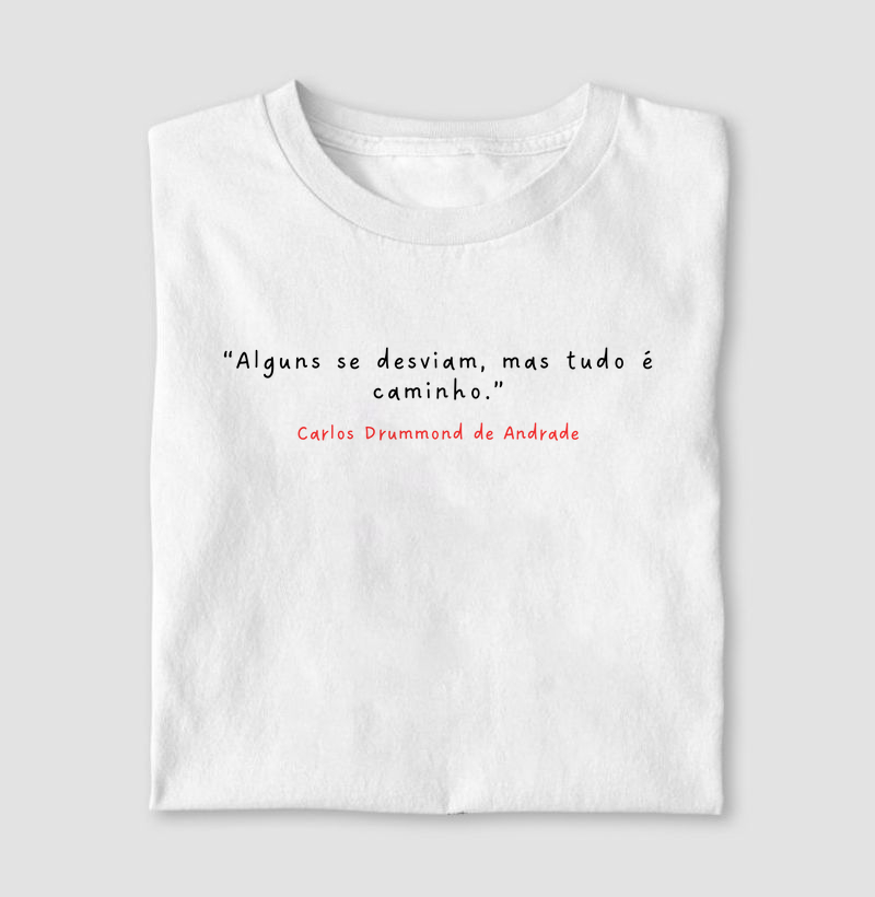 Camiseta Drummond Caminho