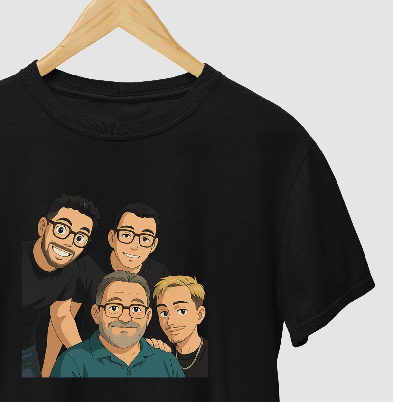 Gilmar & filhos tipo Ghibli