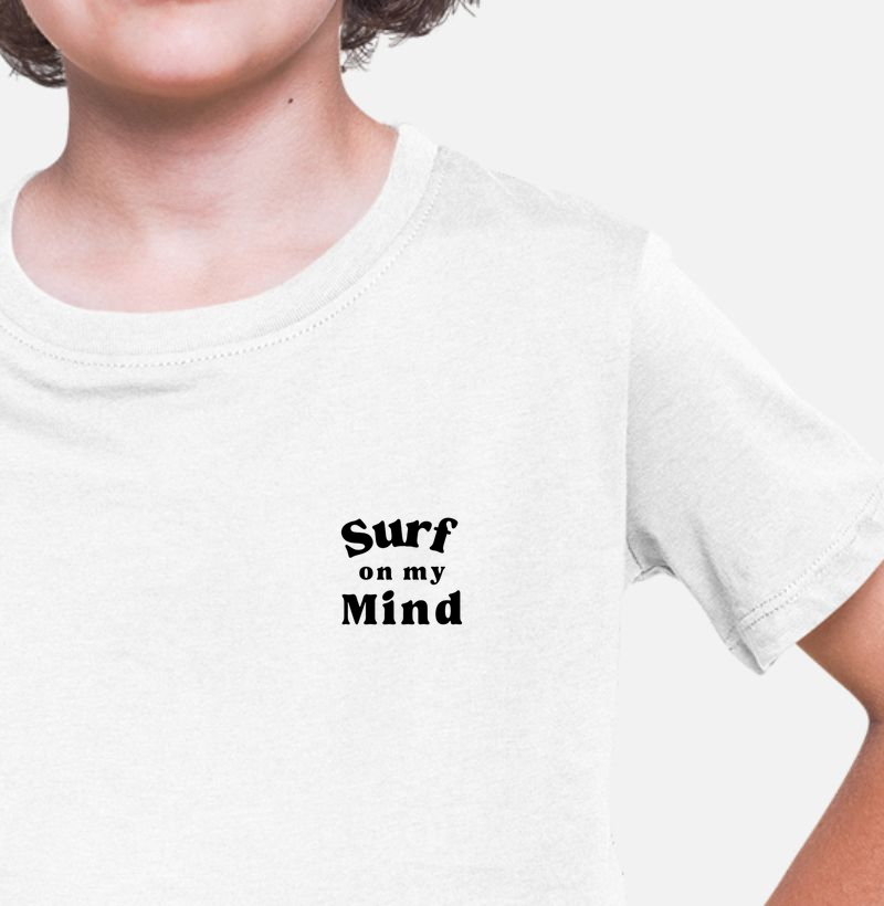 Camiseta Infantil | Estampa Surf On My Mind