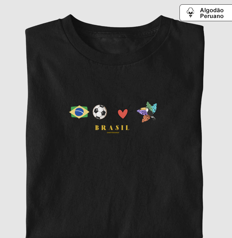 Camiseta Brasil |OxenteWear