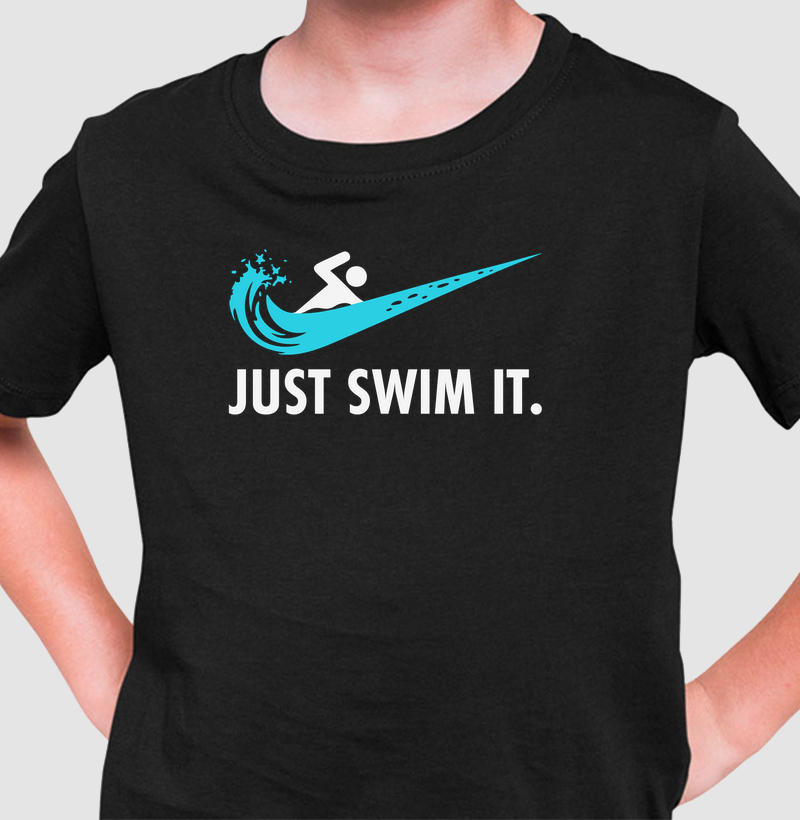 Just Swim It - Camiseta Infantil