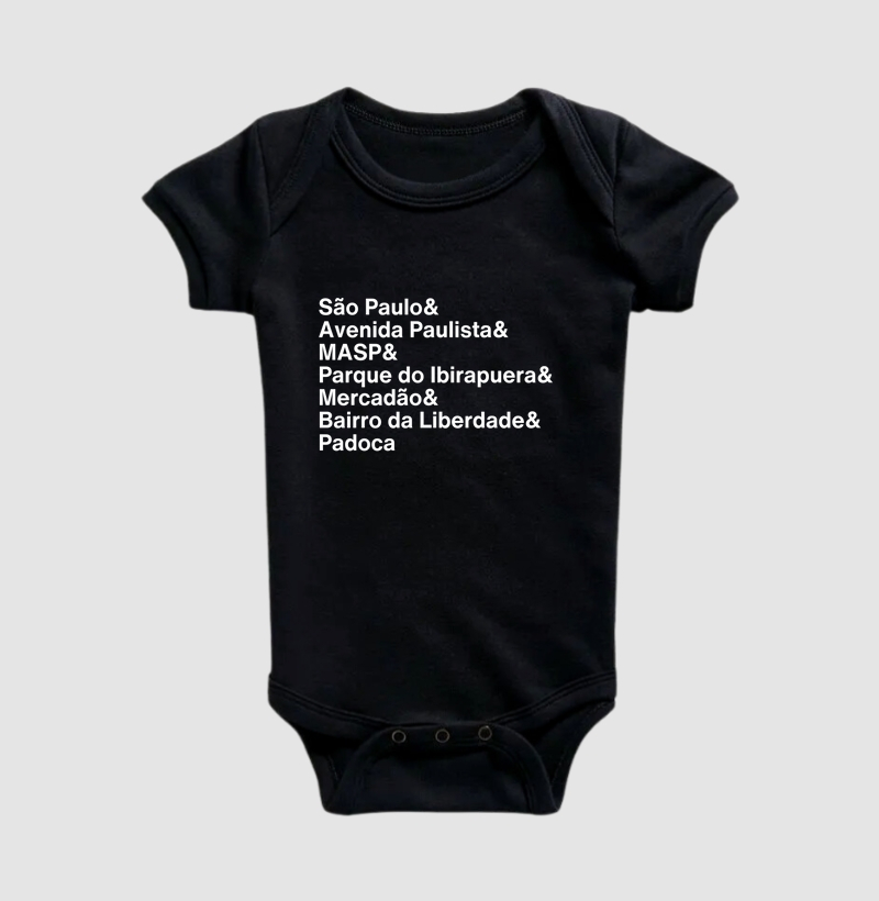 São Paulo - Body Infantil