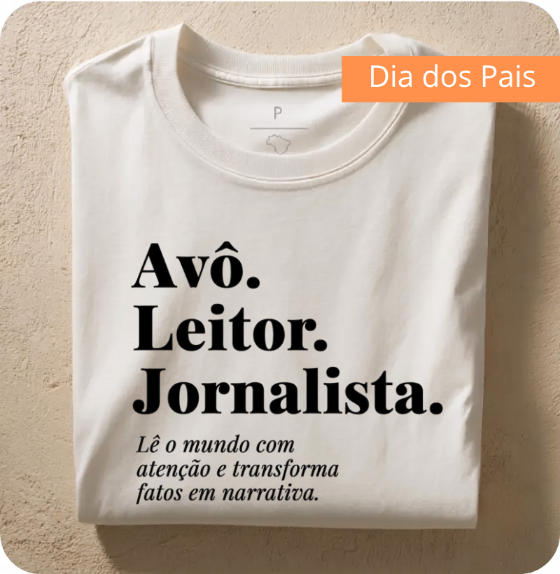 Avô. Leitor. Jornalista.