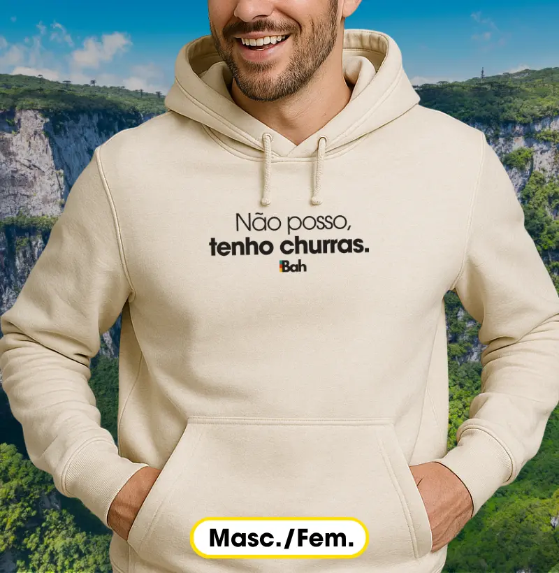 Não posso tenho churras