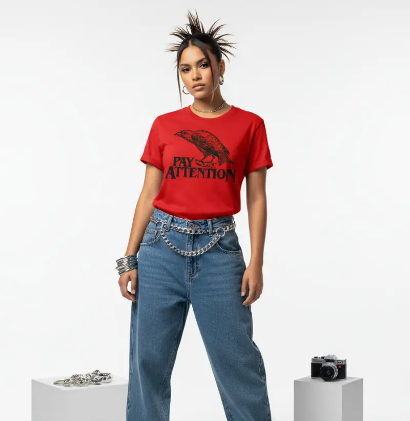 Cami Clássica — Pay Attention