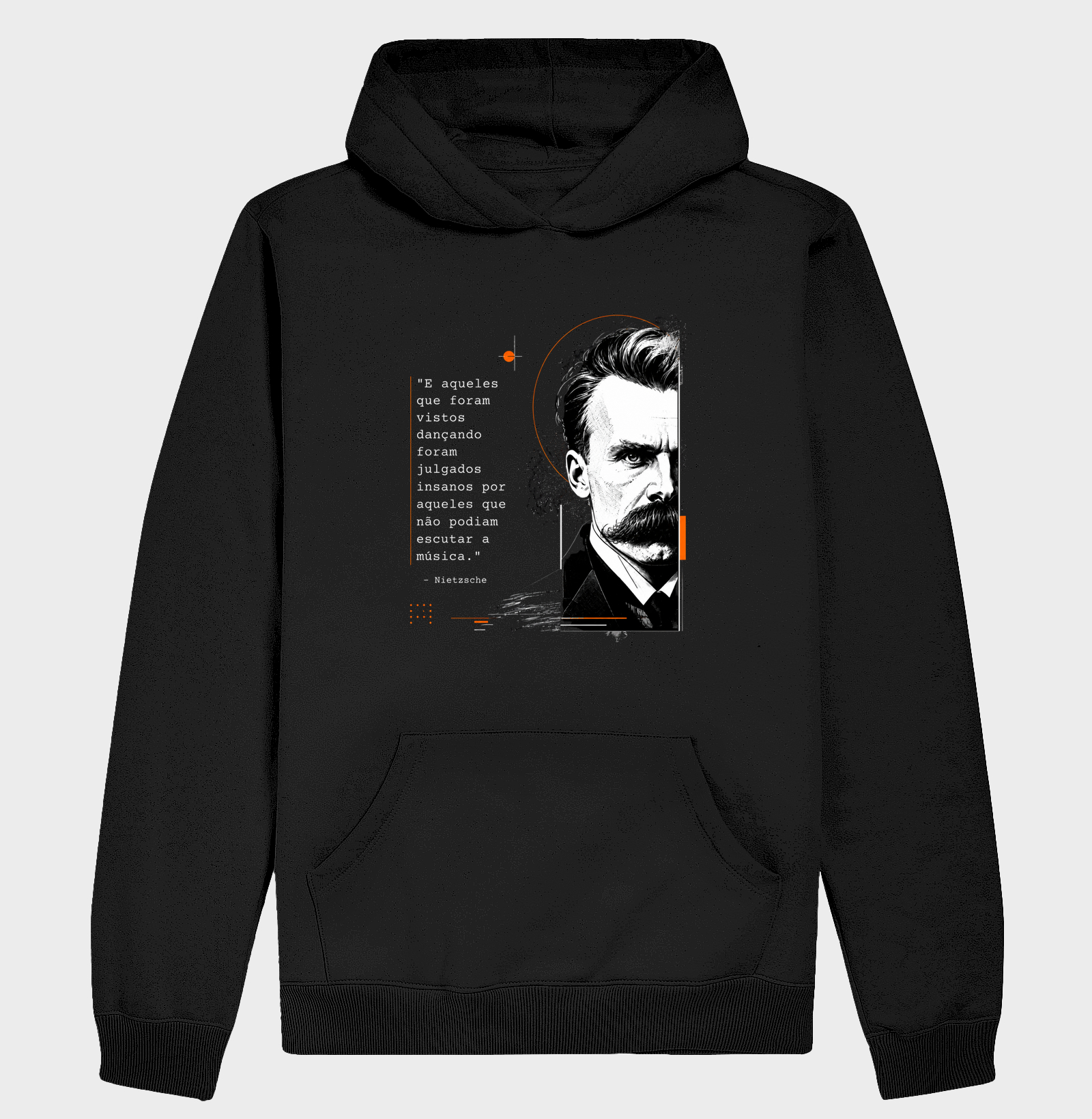Camiseta de Filosofia Pensamento de Nietzsche
