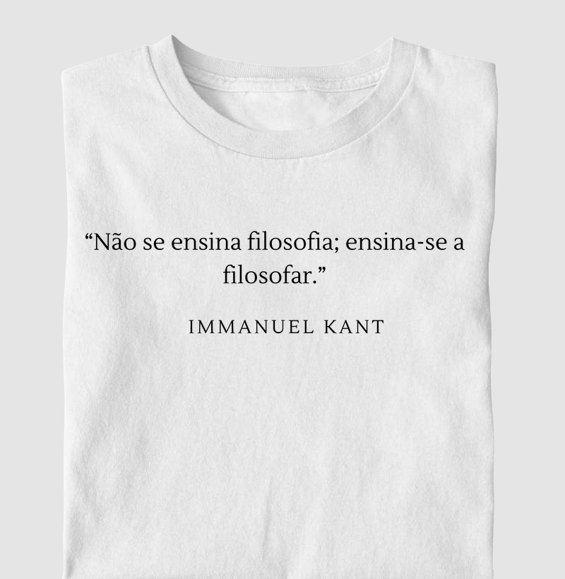 Não Se Ensina Filosofia; Ensina-se a Filosofar