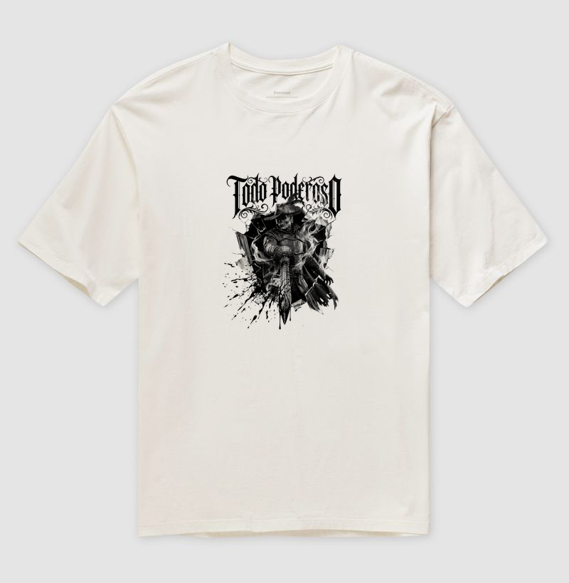 Camiseta Oversized Corinthians
