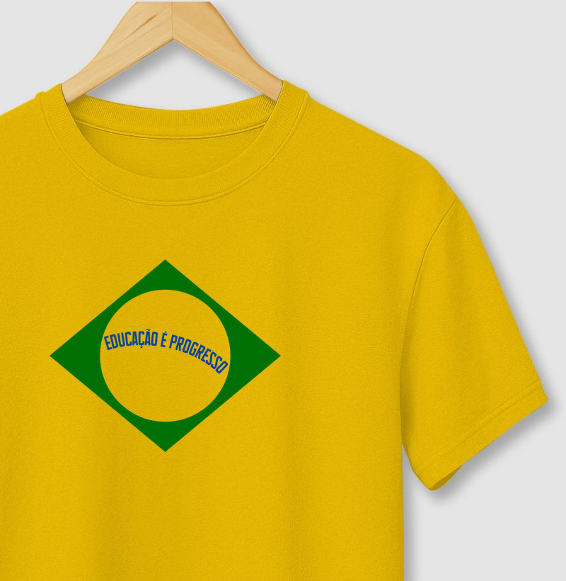 Educação é progresso - Simples