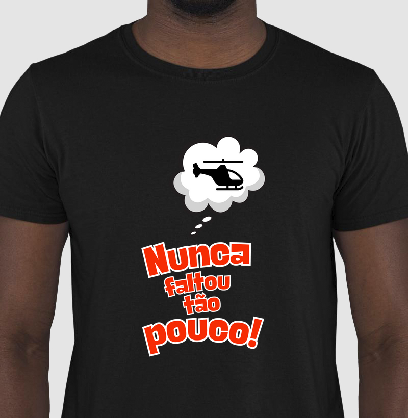 Nunca faltou tão pouco