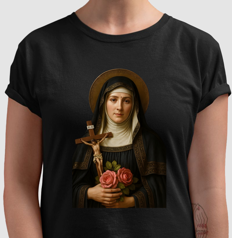 Camiseta Santa Rita de Cássia 