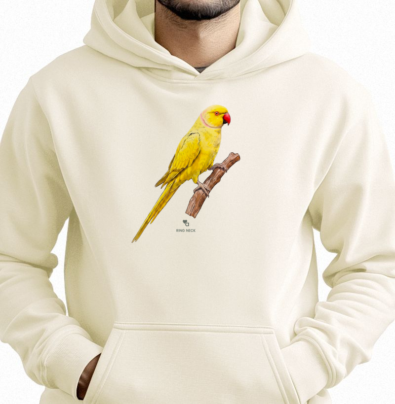 Aves - Ring Neck Lutino - Moletom Hoodie