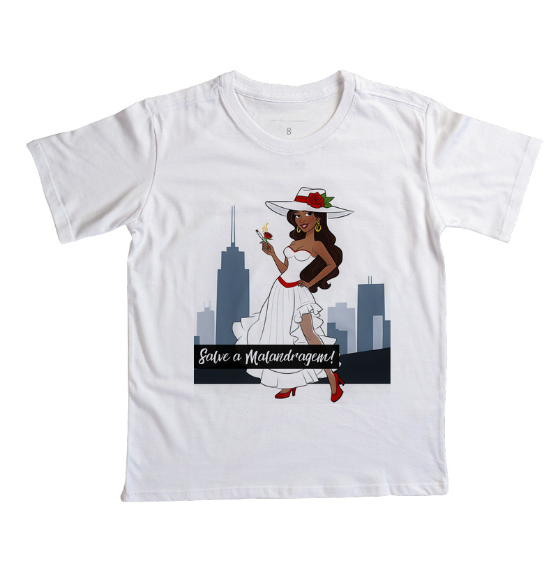 Camiseta Infantil - Malandra - Imagem 3