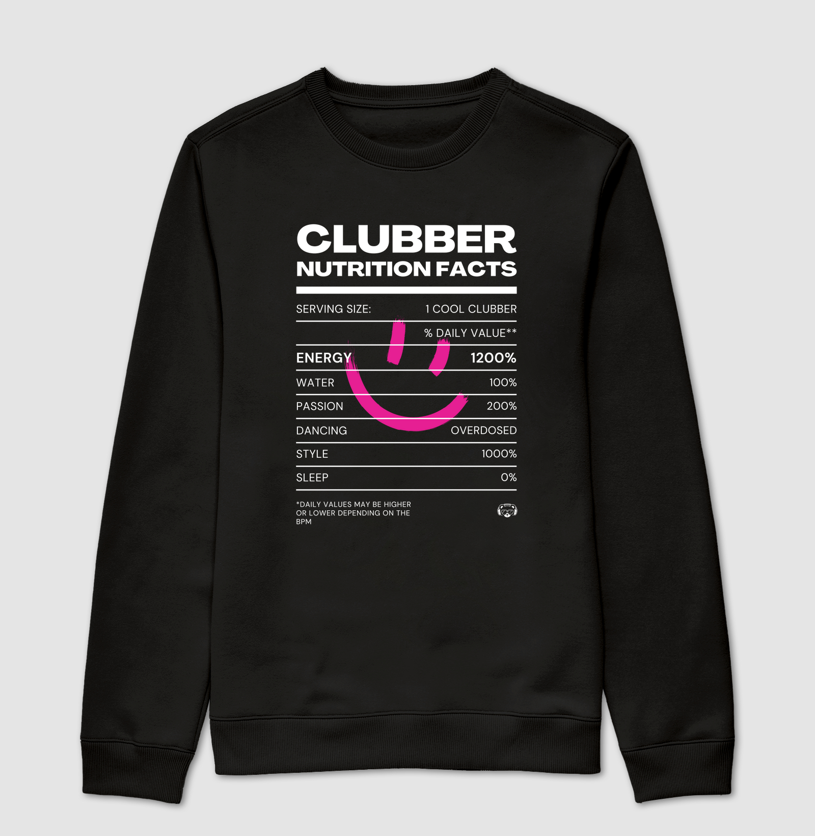 Clubber Nutrition Facts