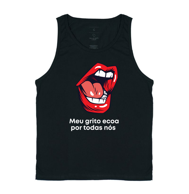 Meu grito ecoa por todas nós