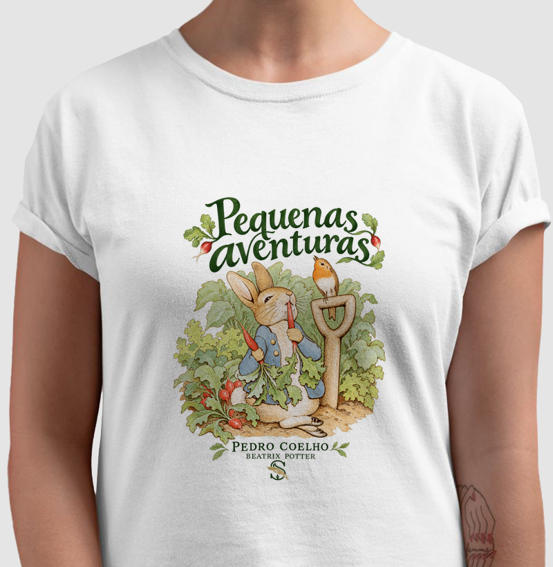 Pedro Coelho — Pequenas aventuras - Camiseta