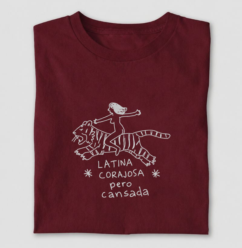 latina corajosa, pero cansada
