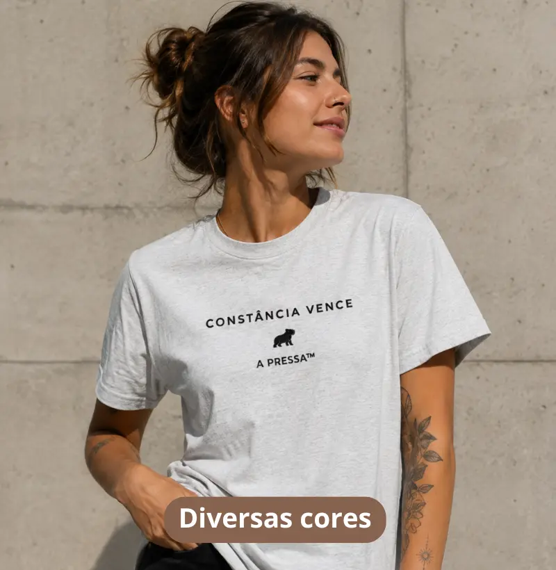 CONSTÂNCIA VENCE A PRESSA - Modo Capivara - Camiseta