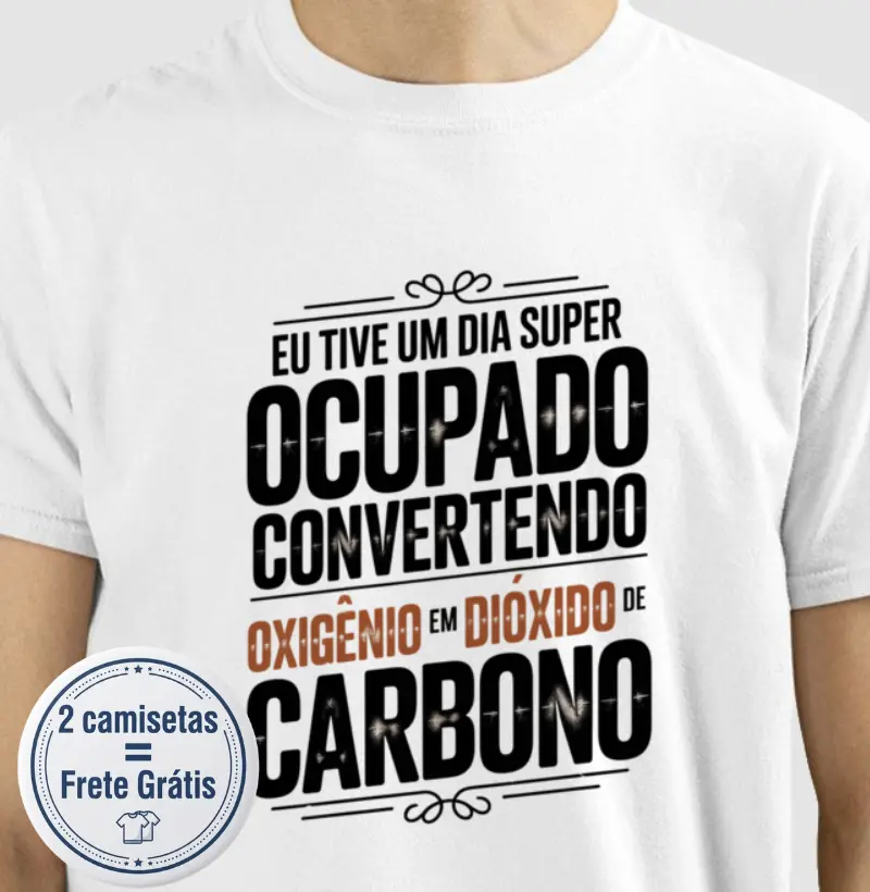 Camiseta Premium Ciências